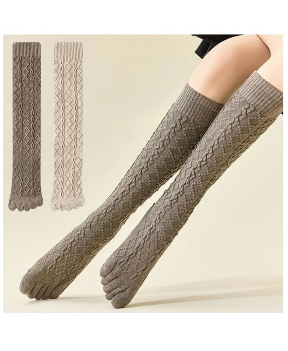 Чорапи с пръсти до коляното 2 чифта